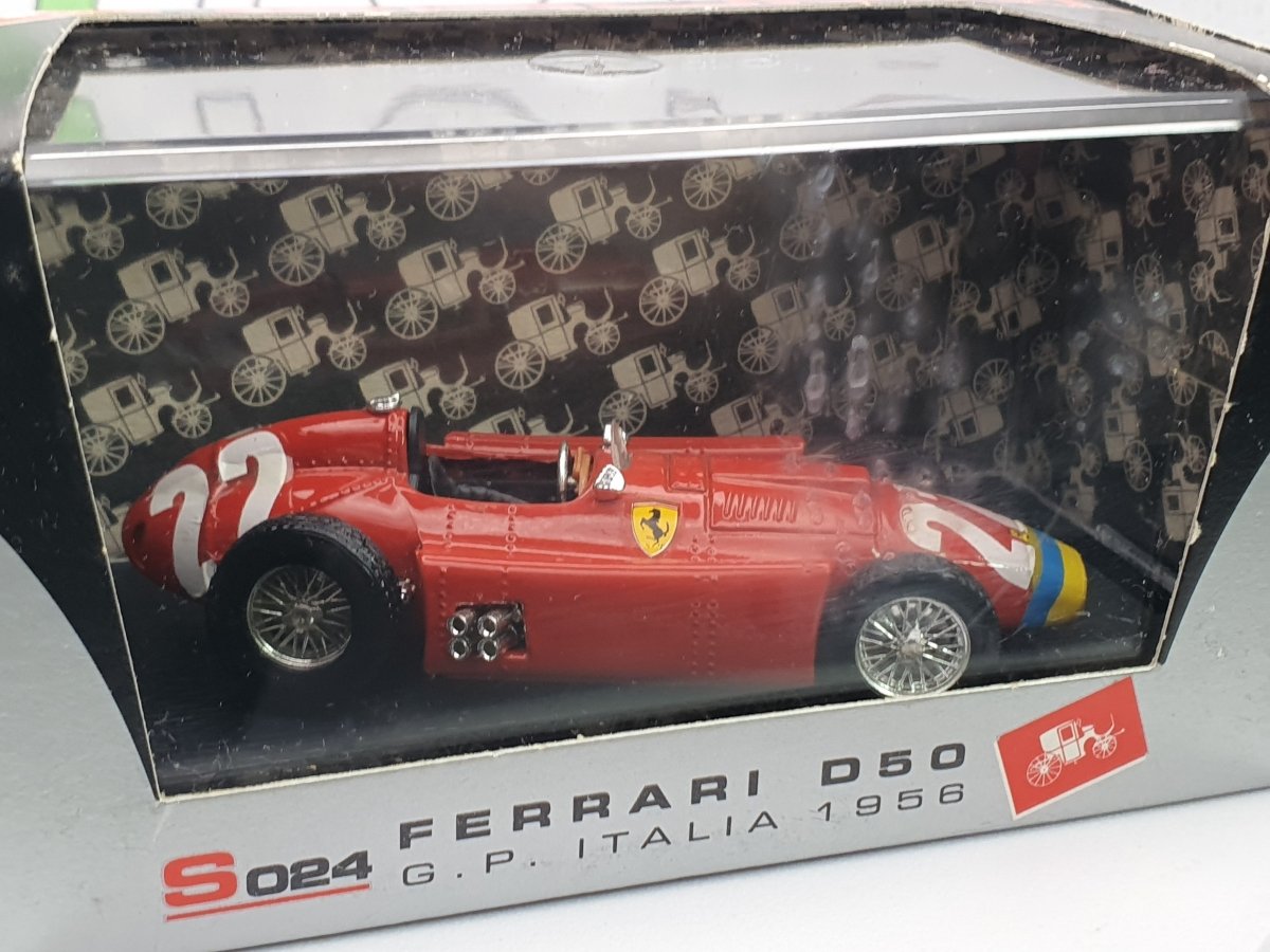 Ferrari D 50 Brumm 1/43 Rosso 1956 - RikiToys - Brumm