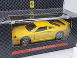 Ferrari F 40 Maisto 1/38 Giallo - RikiToys - Maisto