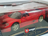 Ferrari F 50 Burago 1/18 Rosso 1996 - RikiToys - Burago