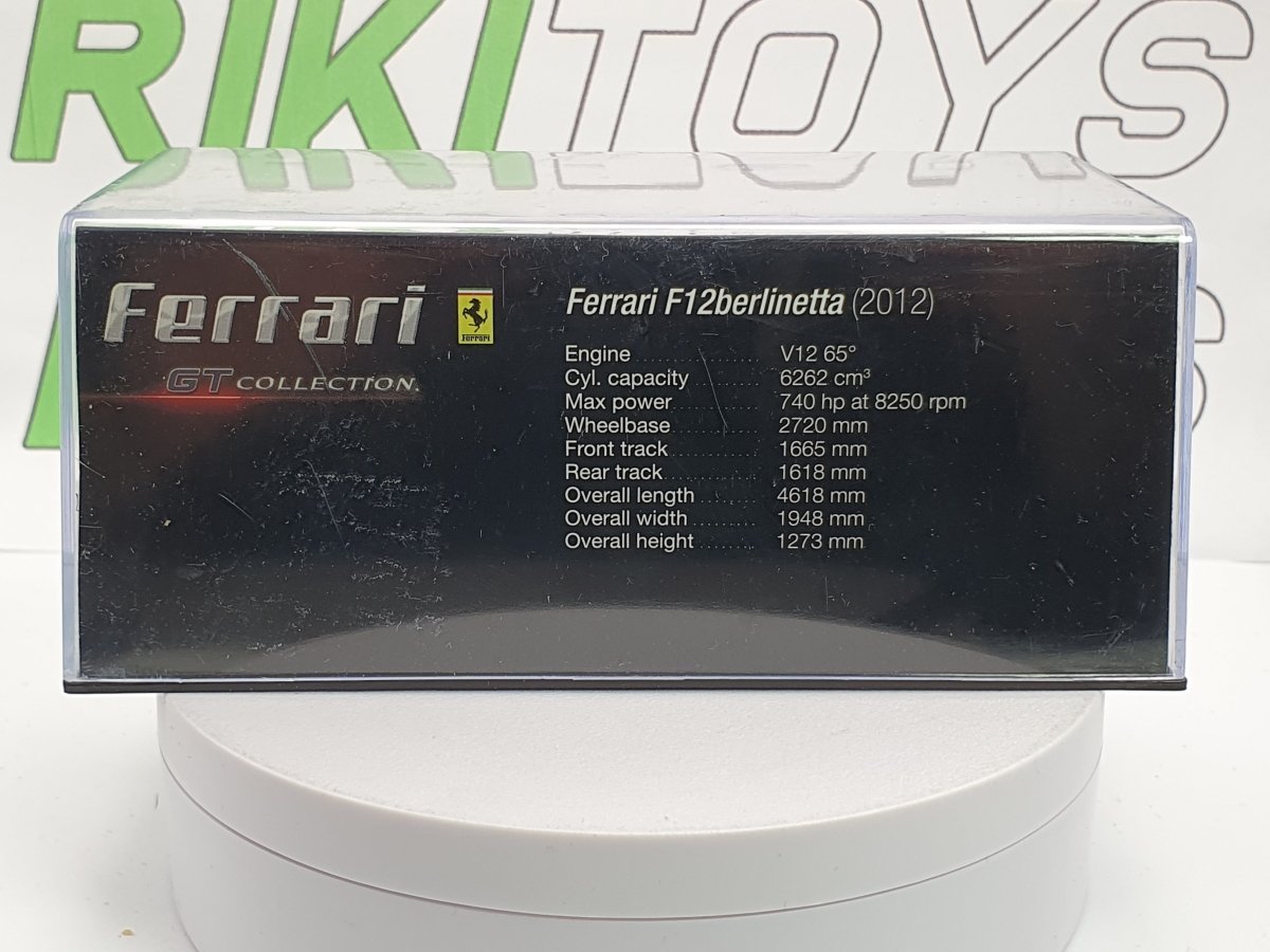 Ferrari F12 Berlinetta Edicola 1/43 Rosso - RikiToys - Edicola#