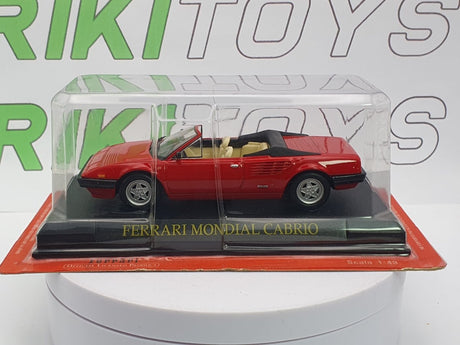 Ferrari Mondial Cabrio Edicola 1/43 Rosso 1983 - RikiToys - Edicola
