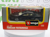 Ferrari Testarossa Burago 1/43 Nero 1984 - RikiToys - Burago