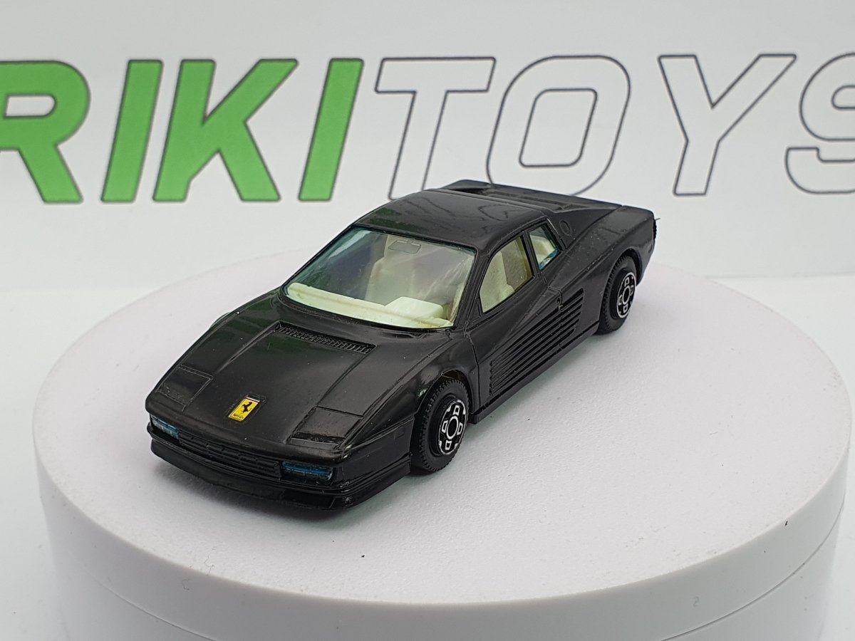 Ferrari Testarossa Burago 1/43 Nero 1984 - RikiToys - Burago#