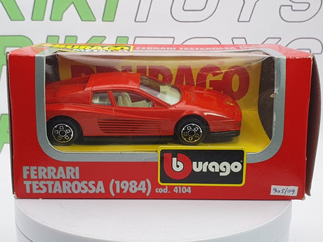 Ferrari Testarossa Burago 1/43 Rosso 1984 - RikiToys - Burago