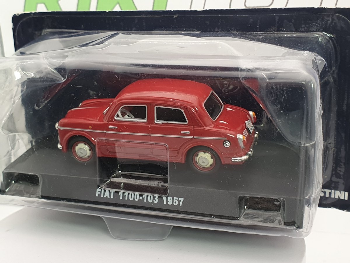 Fiat 1100 103 E Edicola 1/43 Bordeaux 1957 - RikiToys - Edicola
