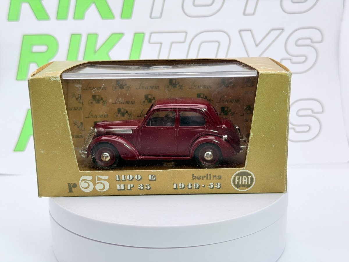 Fiat 1100 E Brumm 1/43 Rosso scuro 1949 - RikiToys - Brumm