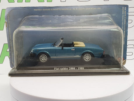Fiat 124 Spider 2000 Norev 1/43 Azzurro 1980 - RikiToys - Norev#