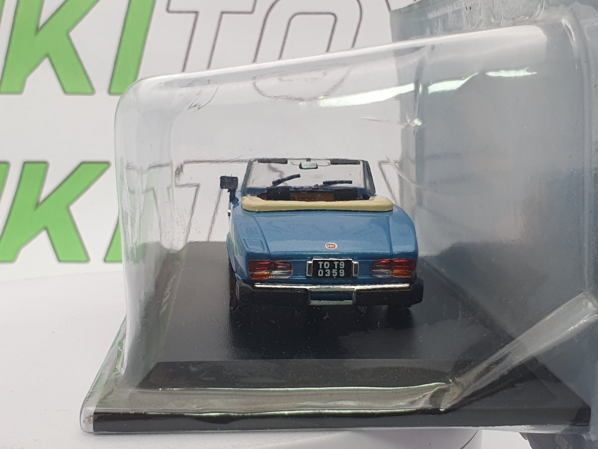 Fiat 124 Spider Norev 1/43 Azzurro 1980 - RikiToys - Norev