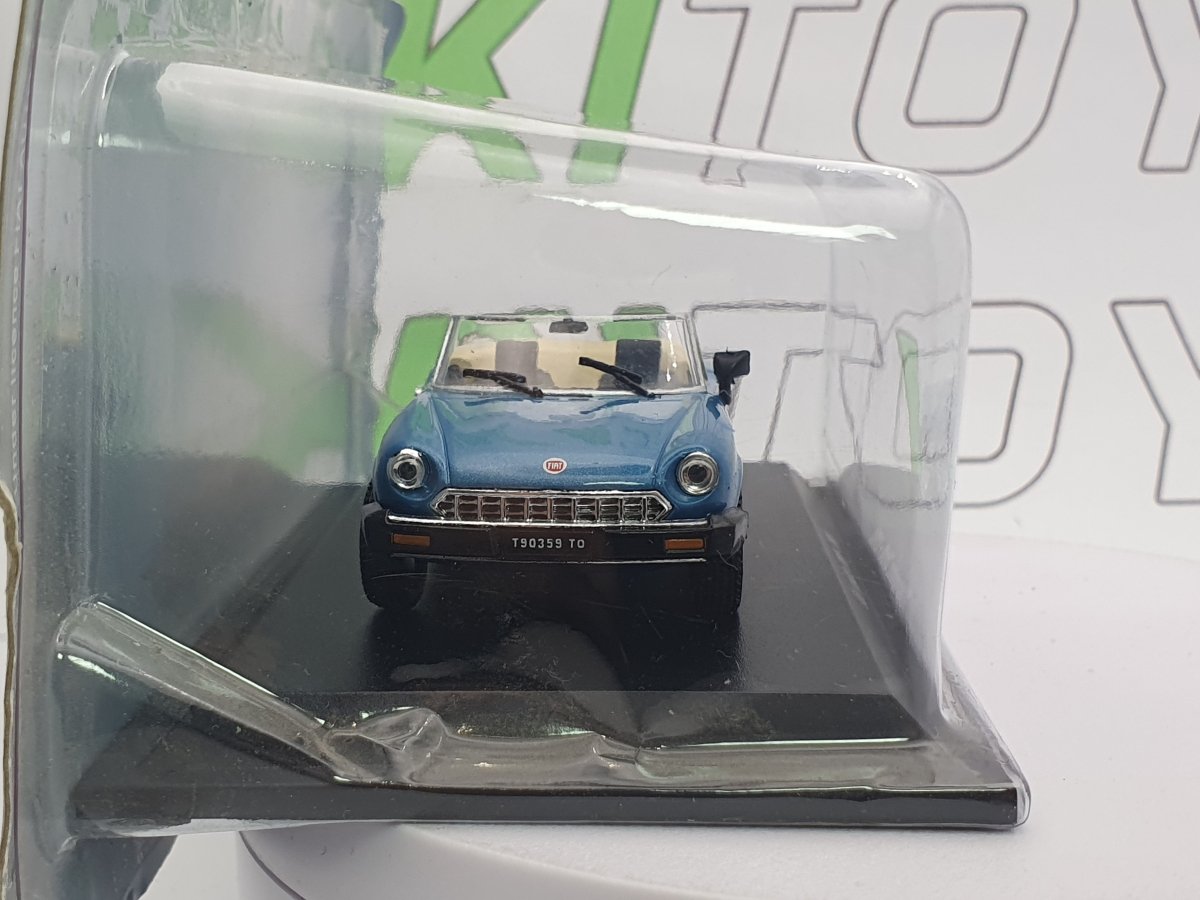 Fiat 124 Spider Norev 1/43 Azzurro 1980 - RikiToys - Norev