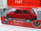 Fiat 126 FSM Welly 1/35 Rosso 1985 - RikiToys - Welly