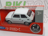 Fiat 126 FSM Welly 1/43 Bianco 1985 - RikiToys - Welly