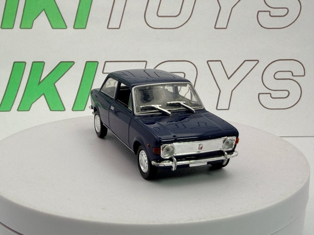 Fiat 128 2 porte Norev 1/43 Blu 1969 - RikiToys - Norev