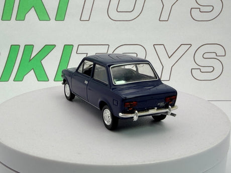 Fiat 128 2 porte Norev 1/43 Blu 1969 - RikiToys - Norev