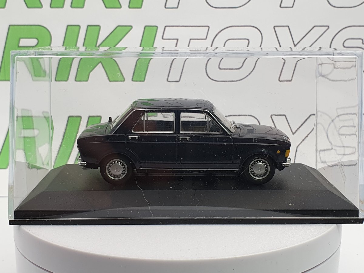 Fiat 128 Berlina Edicola 1/43 Blu 1969 - RikiToys - Edicola#