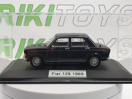 Fiat 128 Berlina Edicola 1/43 Blu 1969 - RikiToys - Edicola#