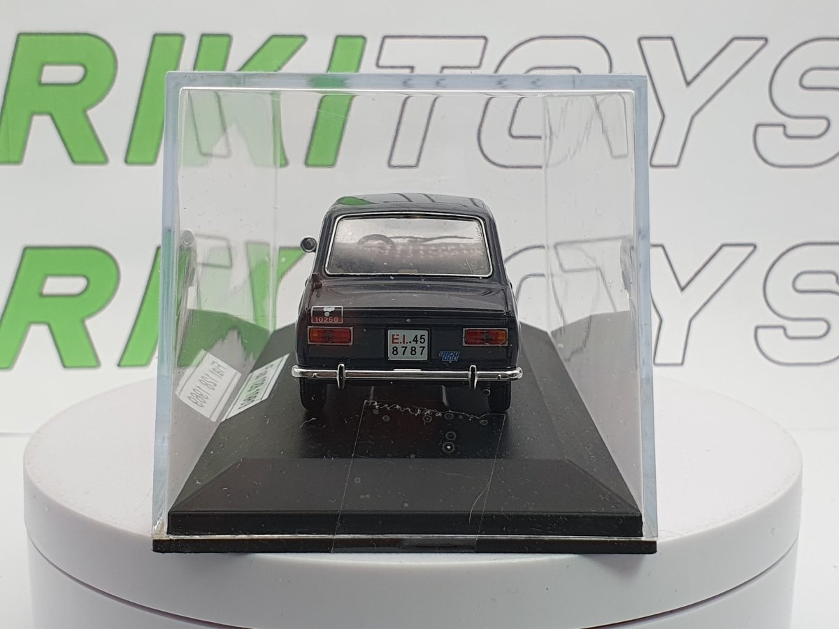 Fiat 128 Berlina Edicola 1/43 Blu 1969 - RikiToys - Edicola#