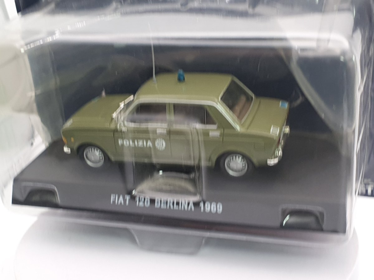 Fiat 128 Berlina Edicola 1/43 Verde 1969 - RikiToys - Edicola