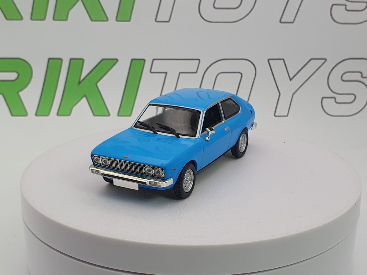 Fiat 128 Coupé 3P Norev 1/43 Azzurro 1975 - RikiToys - Norev