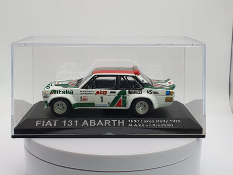 Fiat 131 Abarth Alitalia Edicola 1/43 - RikiToys - Edicola#