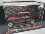Fiat 1400 B Brumm 1/43 Bordeaux 1956 - RikiToys - Brumm