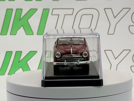 Fiat 1400 Cabriolet Norev 1/43 Rosso scuro - RikiToys - Norev