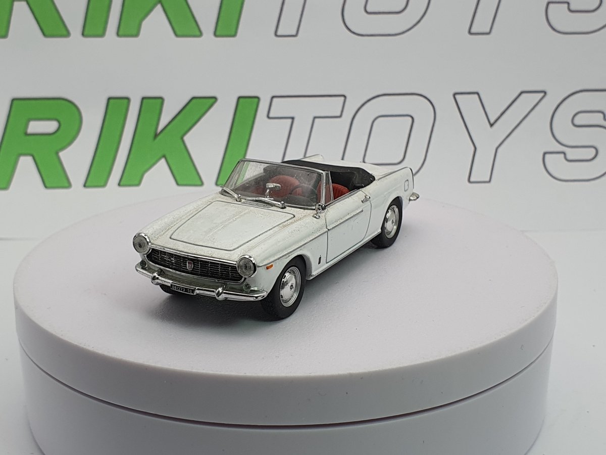 Fiat 1500 Cabriolet Norev 1/43 Bianco 1959 - RikiToys - Norev#