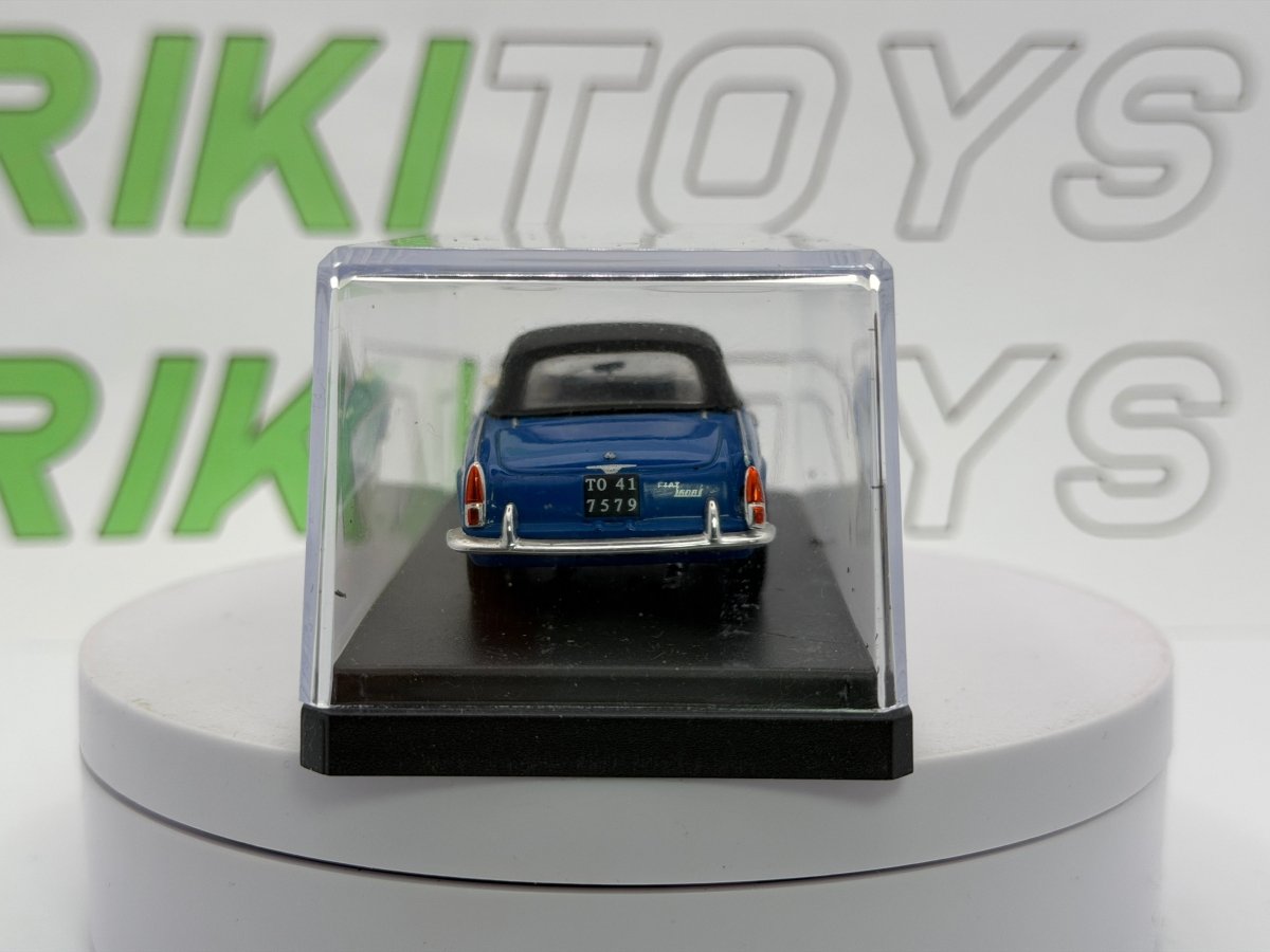 Fiat 1600 S Cabrio Norev 1/43 Blu - RikiToys - Norev