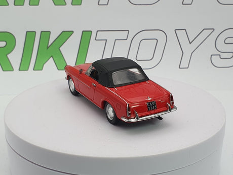 Fiat 1600 S Cabrio Norev 1/43 Rosso 1962 - RikiToys - Norev