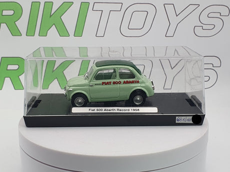 Fiat 500 Abarth Brumm 1/43 Verde 1958 - RikiToys - Brumm