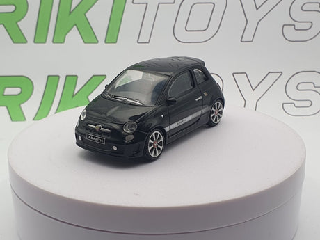 Fiat 500 Abarth Mondomotors 1/43 Nero 2008 - RikiToys - Mondomotors