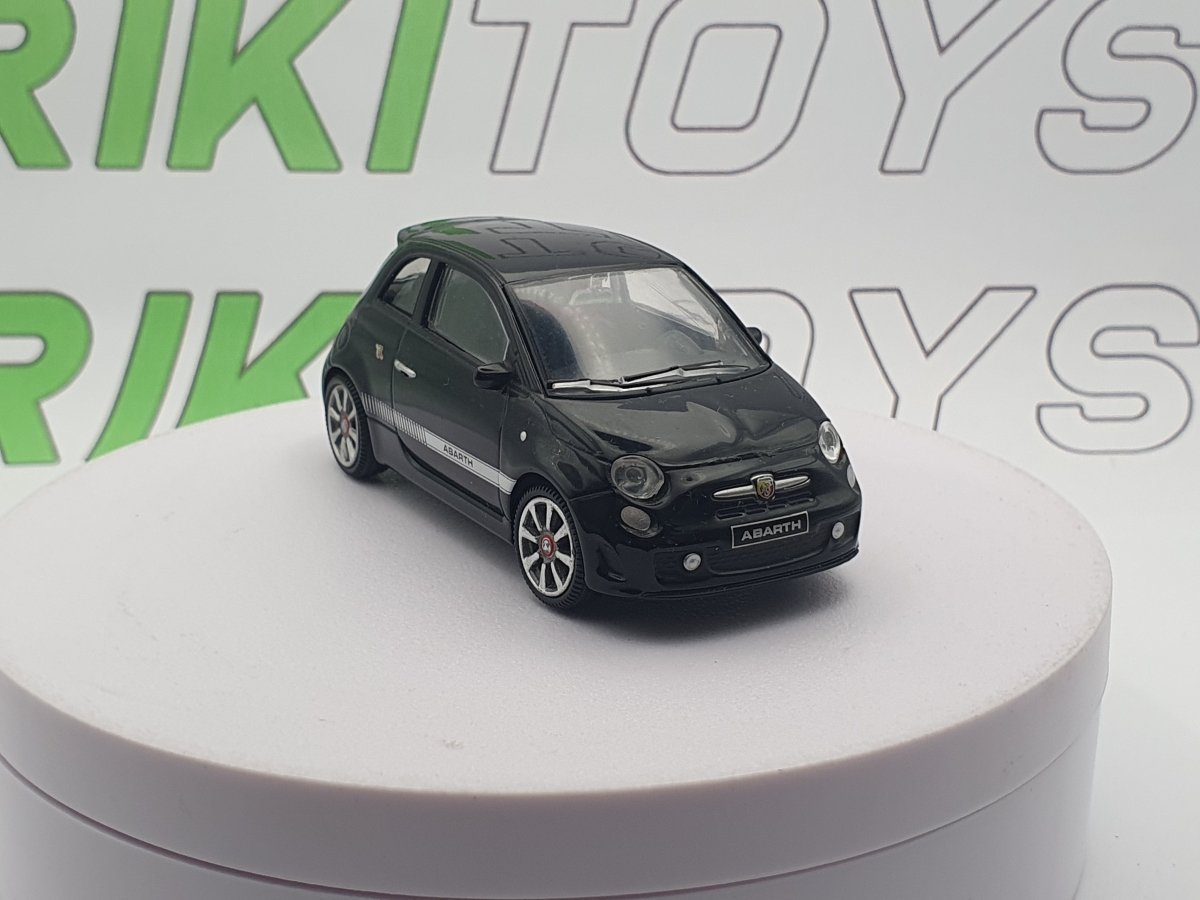 Fiat 500 Abarth Mondomotors 1/43 Nero 2008 - RikiToys - Mondomotors