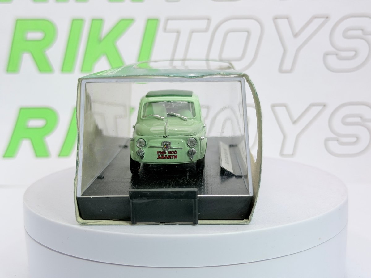 Fiat 500 Abarth Record Brumm 1/43 Verde 1958 - RikiToys - Brumm