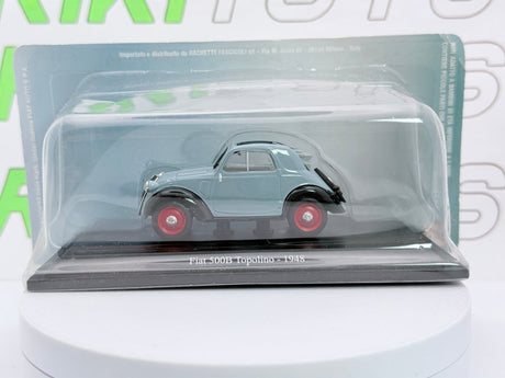 Fiat 500 B Topolino Norev 1/43 Grigio 1948 - RikiToys - Norev