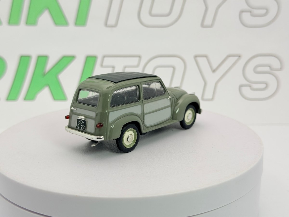 Fiat 500 C Belvedere Norev 1/43 Grigio 1950 - RikiToys - Norev