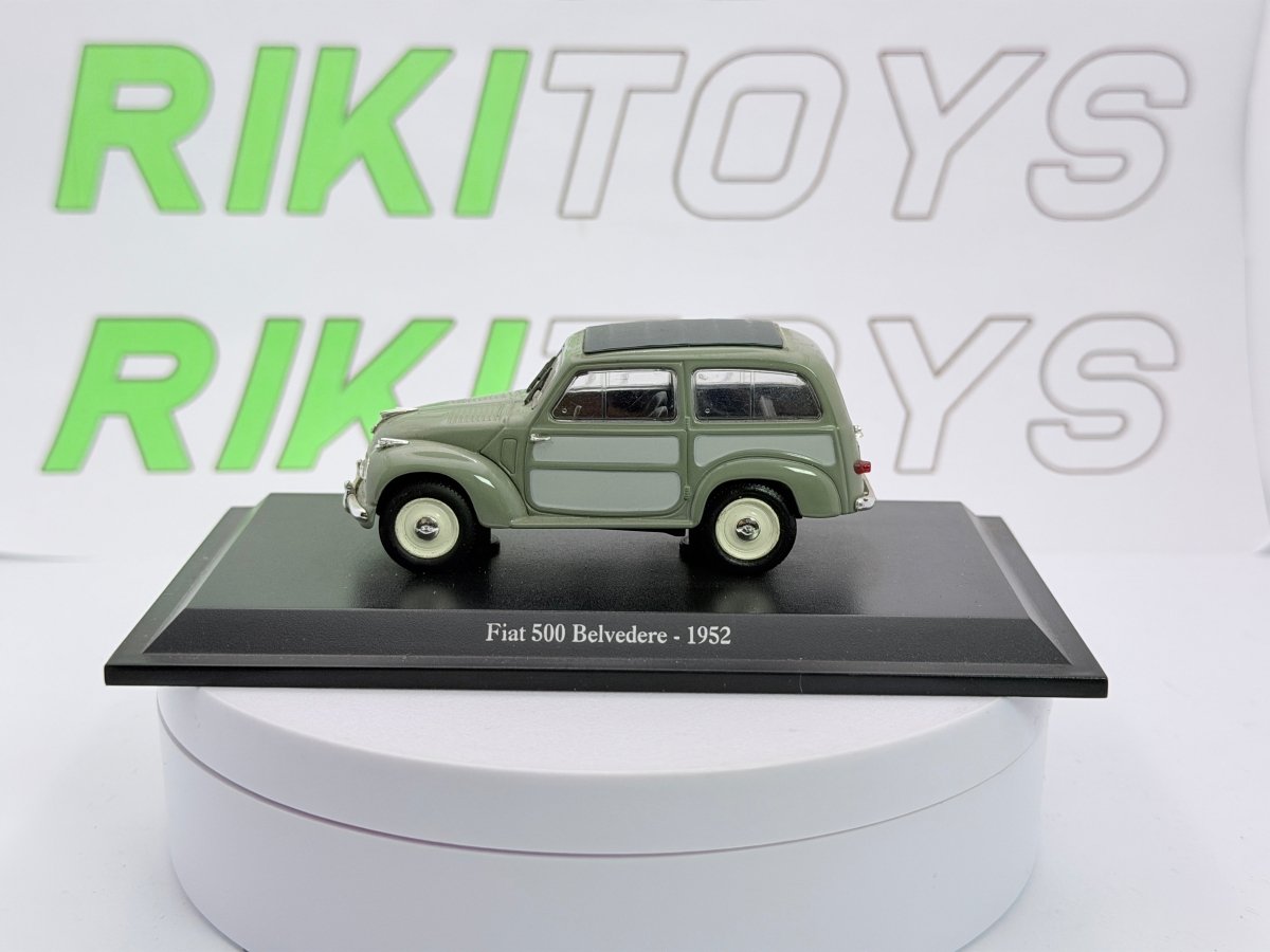 Fiat 500 C Belvedere Norev 1/43 Grigio - RikiToys - Norev