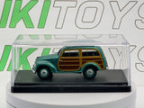 Fiat 500 C Giardiniera Norev 1/43 Verde - RikiToys - Norev