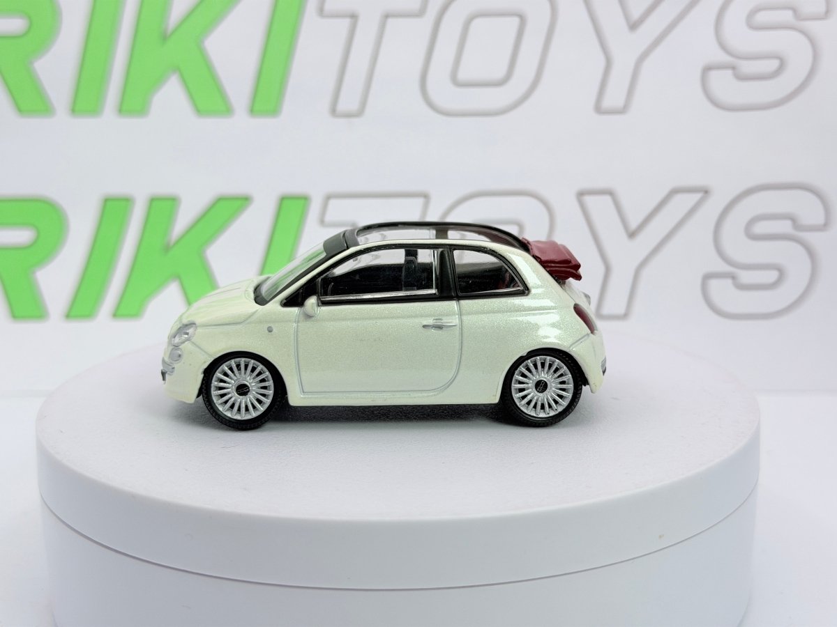 Fiat 500 C Mondo Motors 1/43 Bianco 2009 - RikiToys - Mondo Motors