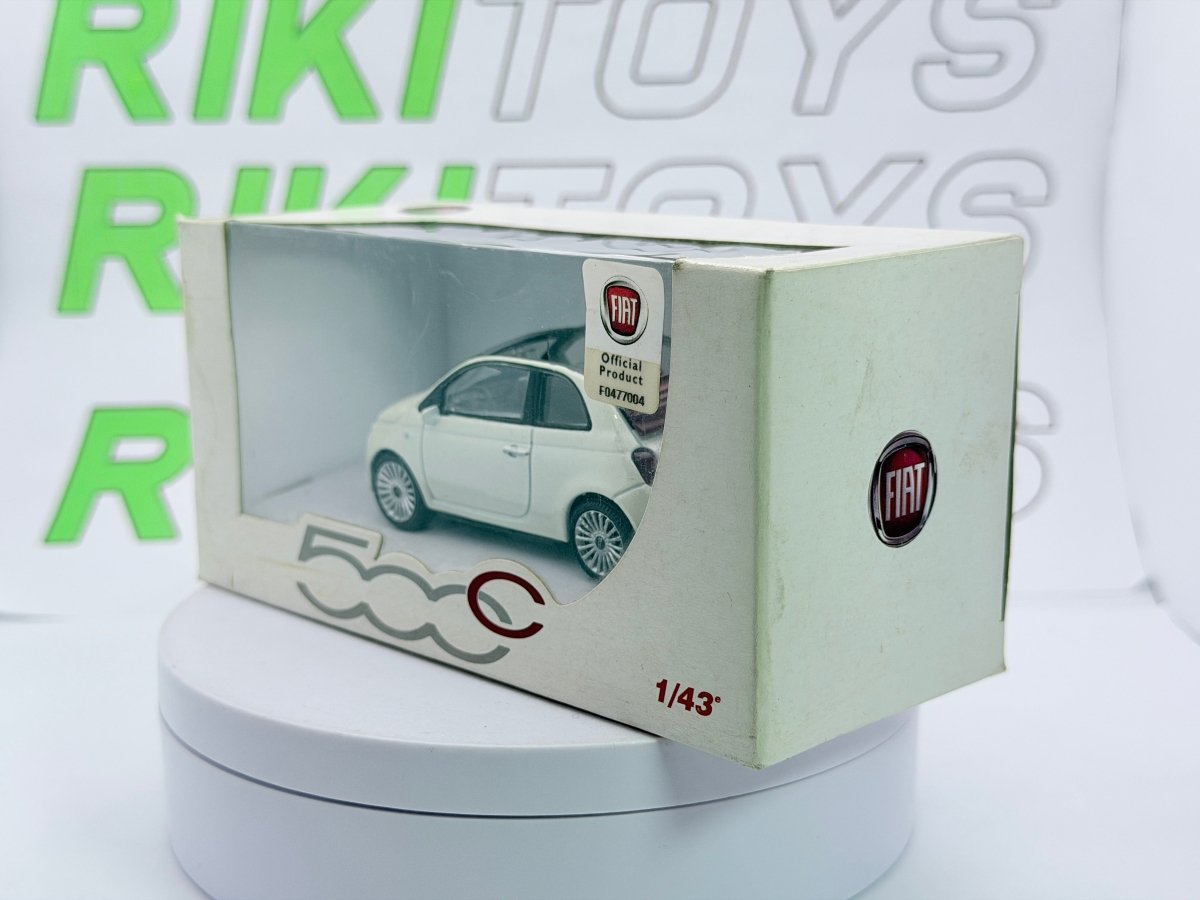 Fiat 500 C Mondo Motors 1/43 Bianco - RikiToys - Mondo Motors