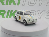Fiat 500 F Abarth Burago 1/43 Bianco 1965 - RikiToys - Burago