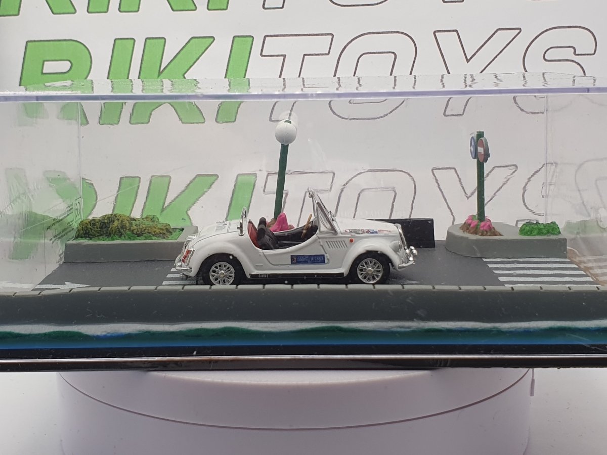 Fiat 500 Gamine Vignale Universal Hobbies 1/43 Bianco 1967 - RikiToys - Universal Hobbies