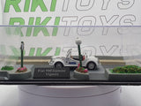 Fiat 500 Gamine Vignale Universal Hobbies 1/43 Bianco 1967 - RikiToys - Universal Hobbies