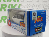 Fiat 500 L Burago 1/43 Bianco 2012 - RikiToys - Burago#