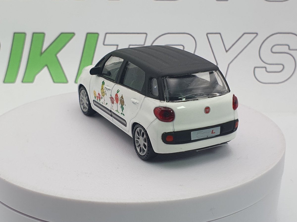 Fiat 500 L Mondo Motors 1/43 Bianco 2012 - RikiToys - Mondo Motors