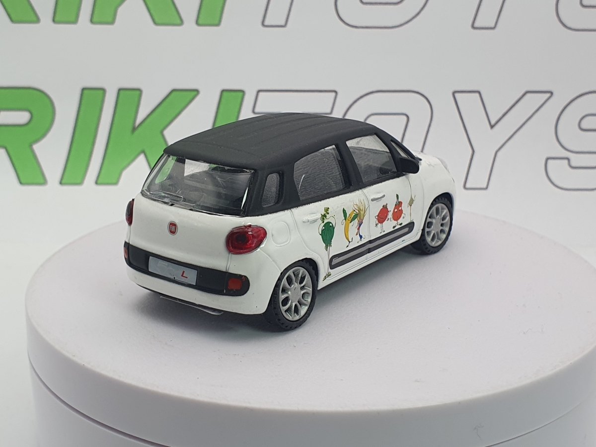 Fiat 500 L Mondo Motors 1/43 Bianco 2012 - RikiToys - Mondo Motors
