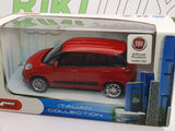 Fiat 500 L Mondo Motors 1/43 Rosso 2012 - RikiToys - Mondo Motors