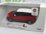 Fiat 500 L MondoMotors 1/43 Rosso 2012 - RikiToys - MondoMotors