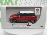 Fiat 500 L MondoMotors 1/43 Rosso 2012 - RikiToys - MondoMotors
