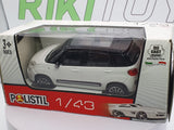 Fiat 500 L Polistil 1/43 Bianco 2012 - RikiToys - Polistil