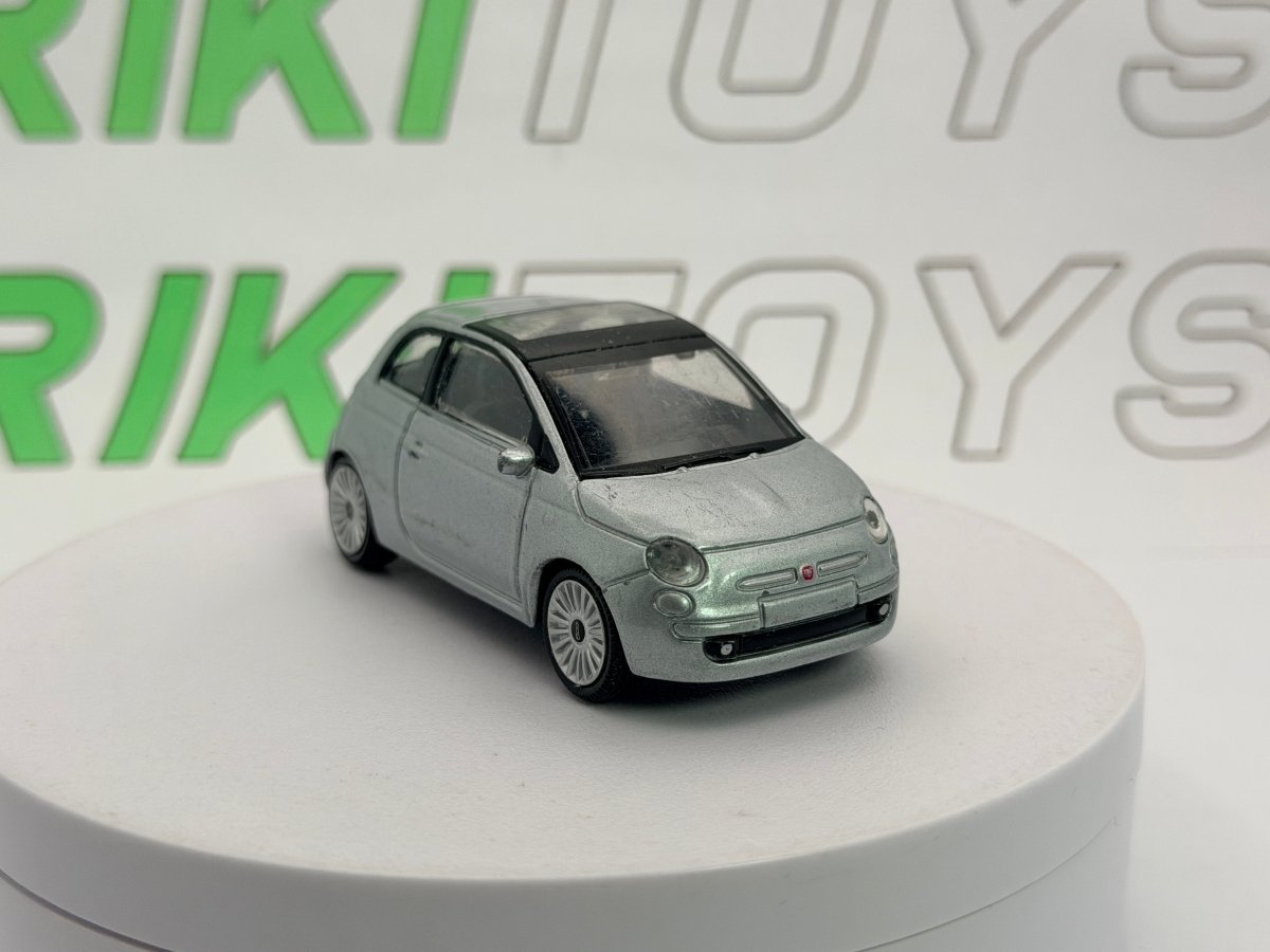 Fiat 500 Mondo Motors 1/43 Argento 2008 - RikiToys - Mondo Motors