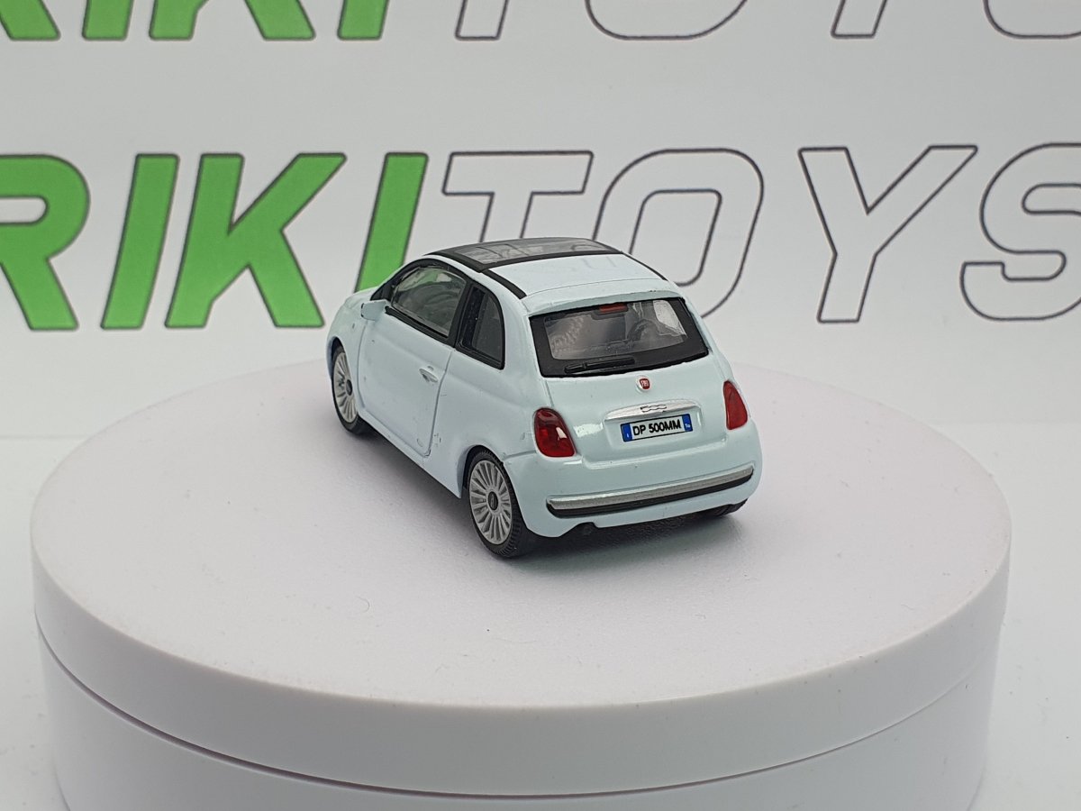 Fiat 500 Mondo Motors 1/43 Azzurro 2007 - RikiToys - Mondo Motors